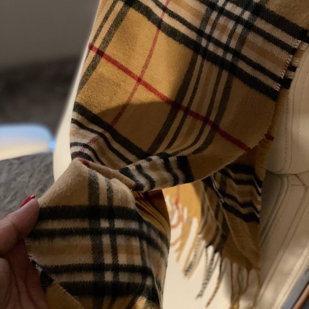 Plaid scarf
